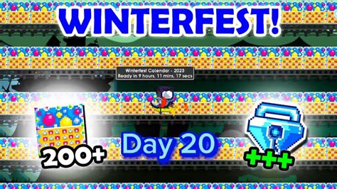 calendar growtopia|Winterfest Calendar .